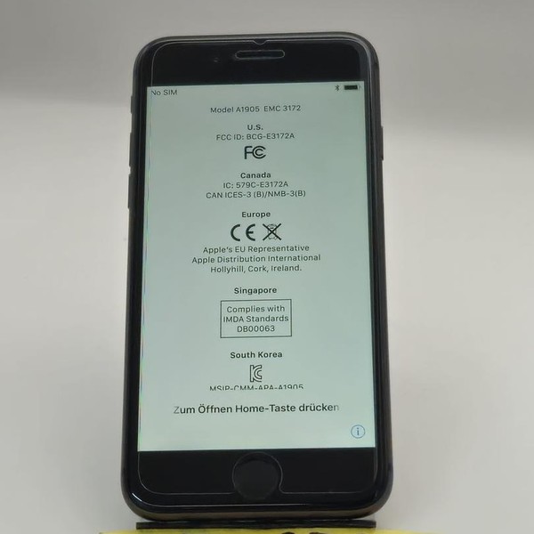 Apple iPhone 8 - AT&T, 64 GB, Space Gray, A1905, GSM