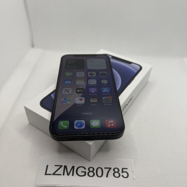 Apple iPhone 12 - Unlocked, 64 GB, Black, A2172