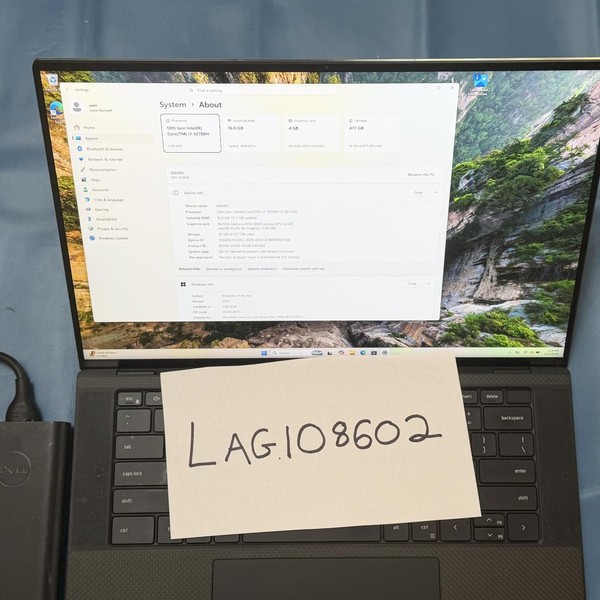 Dell XPS 15 9520 (2022) - 512 GB, Silver, 16 GB, Intel Core i7, FHD+ Plus Non-touch