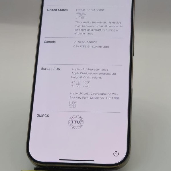 Apple iPhone 16 Pro - Unlocked, 256 GB, Natural, A3083