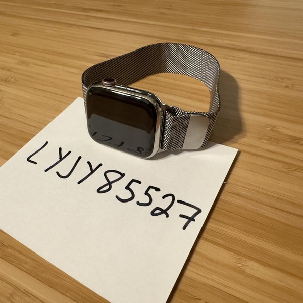 Apple Watch Series 9 45mm - Unlocked, Silver, A2984 - Cellular, Stainless