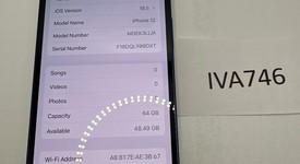 Good
													Apple iPhone 12 - Unlocked, Blue, 64 GB, A2172, photo 1 of 4