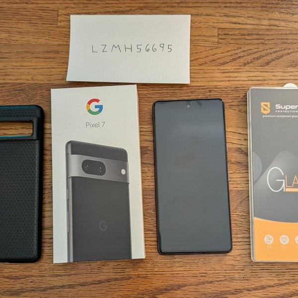 Google Pixel 7 - Unlocked, 128 GB, Obsidian, 8 GB, GVU6C, Sub-6 5G