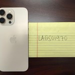 Good Apple iPhone 16 Pro Max - AT&T, 256 GB, Desert, A3084
