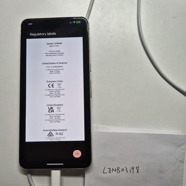 Google Pixel 8 Pro - Unlocked, 128 GB, Porcelain, 12 GB, G1MNW, mmWave 5G