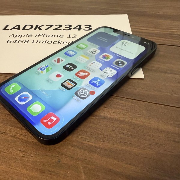 Apple iPhone 12 - Unlocked, 64 GB, Black, A2172
