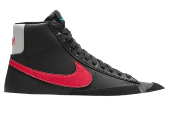 Nike Blazer Mid 77 Black Fusion Red Blue (GS) for sale