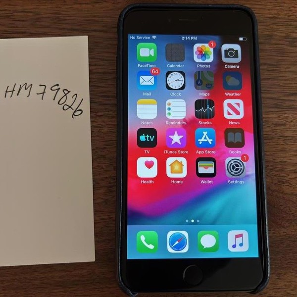 Apple iPhone 6 Plus - Unlocked, 128 GB, Gray, A1524