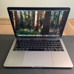 Good MacBook Pro 2019 - 13 inch - I7, Gray, 256 GB, 16 GB