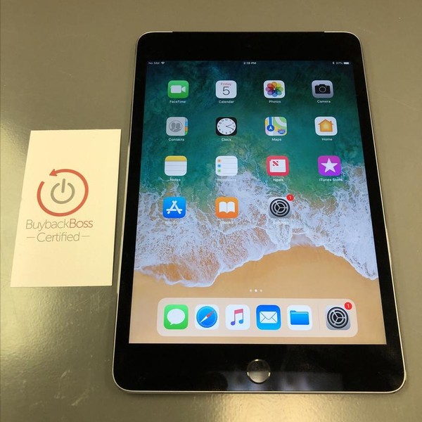 Apple iPad Mini 4 - Unlocked, 64 GB, Gray