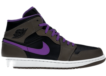 Jordan 1 Mid Purple Mocha for sale