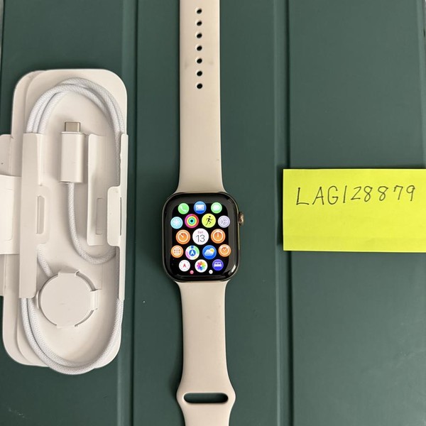 Apple Watch Series 10 46mm - Unlocked, Gold, A3003 - Cellular, Titanium