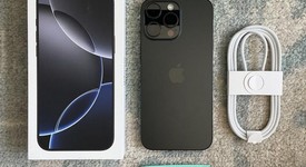 Good
													Apple iPhone 16 Pro Max - Unlocked, Black, 512 GB, A3084, photo 1 of 8