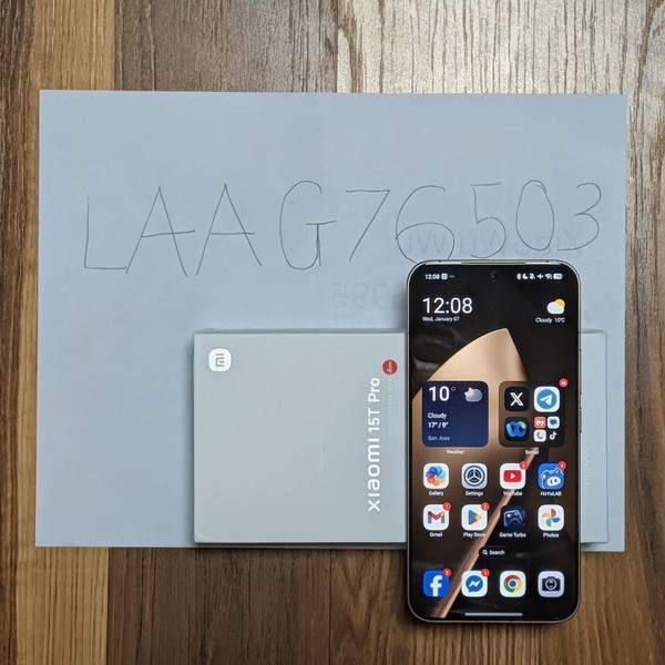 Xiaomi 15T Pro - Unlocked Non-US, Mocha, 512 GB, 12 GB