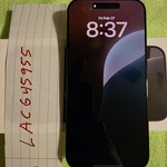 Mint Apple iPhone 16 Pro Max - Unlocked, 256 GB, Black, A3084