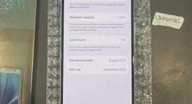 Mint
													Apple iPhone 15 - Unlocked, Blue, 256 GB, A2846, photo 1 of 6