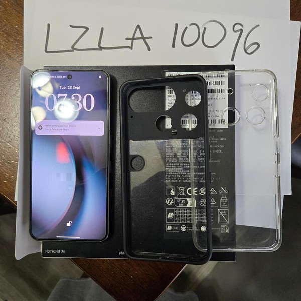 Nothing Phone (3) - Unlocked, Black, 512 GB, 16 GB