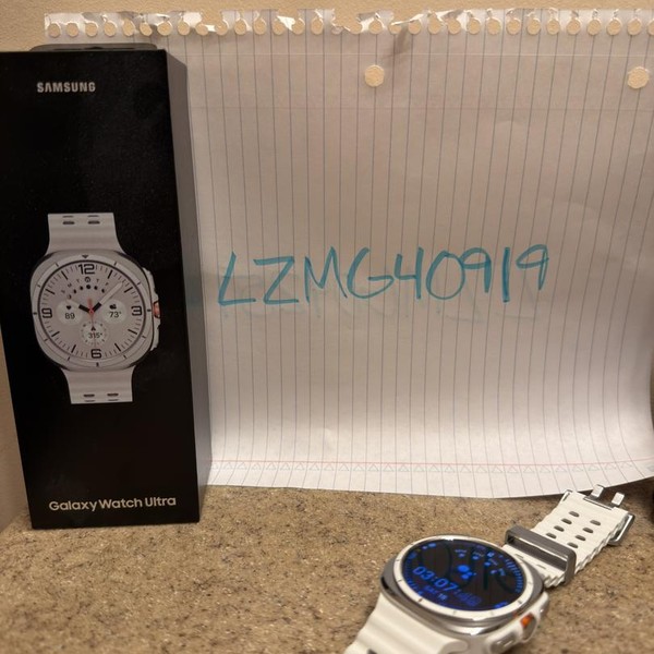 Samsung Galaxy Watch Ultra - Unlocked, White, SM-L705U, 47mm