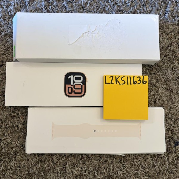 Apple Watch Series 10 42mm - Rose Gold, A2997 - GPS, Aluminum