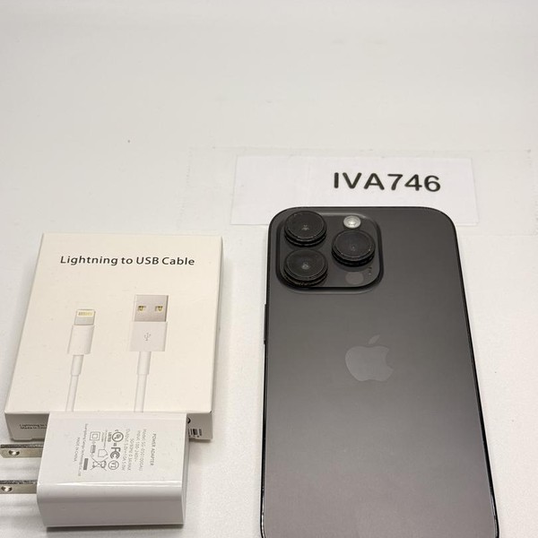 Apple iPhone 14 Pro - Unlocked, 128 GB, Black, A2650