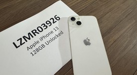 Good
													Apple iPhone 13 - Unlocked, Starlight, 128 GB, A2482, photo 3 of 4