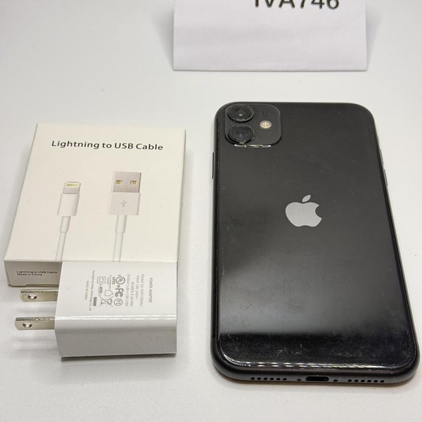 Apple iPhone 11 - Unlocked, 64 GB, Black, A2111
