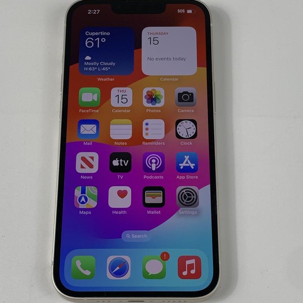 Apple iPhone 13 - Unlocked, 256 GB, Starlight, A2482
