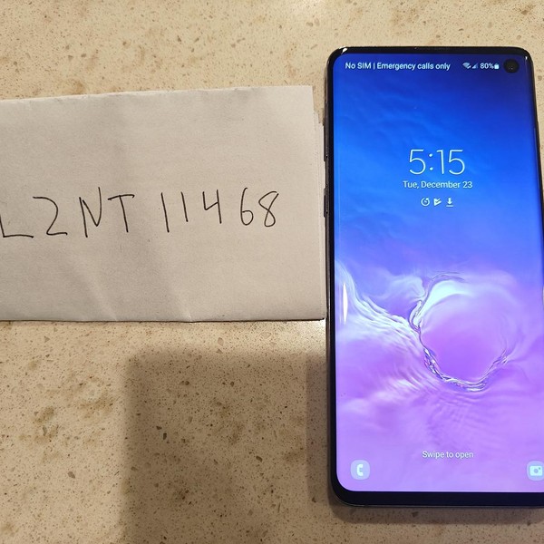 Samsung Galaxy S10 - Unlocked, 128 GB, Black, 8 GB, SM-G973U1