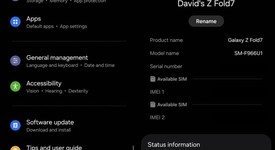 Mint
													Samsung Galaxy Z Fold7 - Unlocked, Jetblack, 1 TB, 16 GB, SM-F966U1, photo 3 of 12