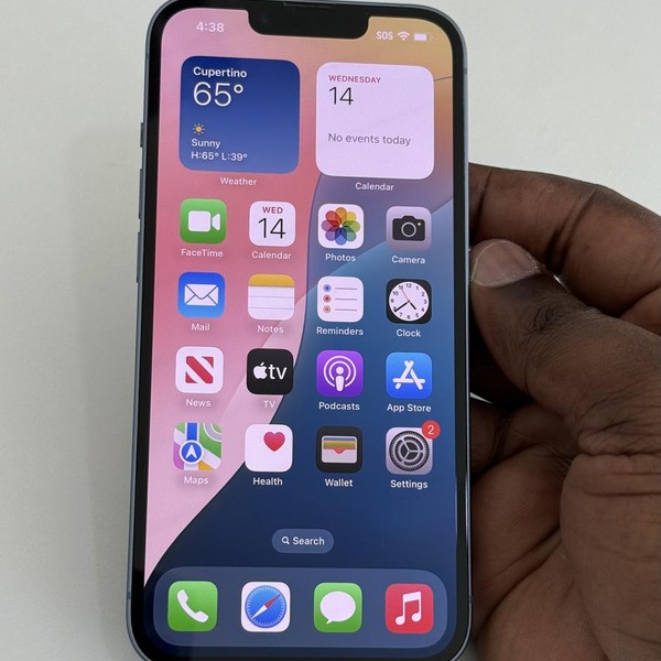 Apple iPhone 14 - Unlocked, 128 GB, Blue, A2649