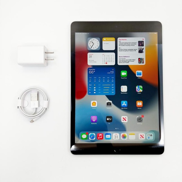 Apple iPad 9th Gen - Wi-Fi, 256 GB, Silver, A2602