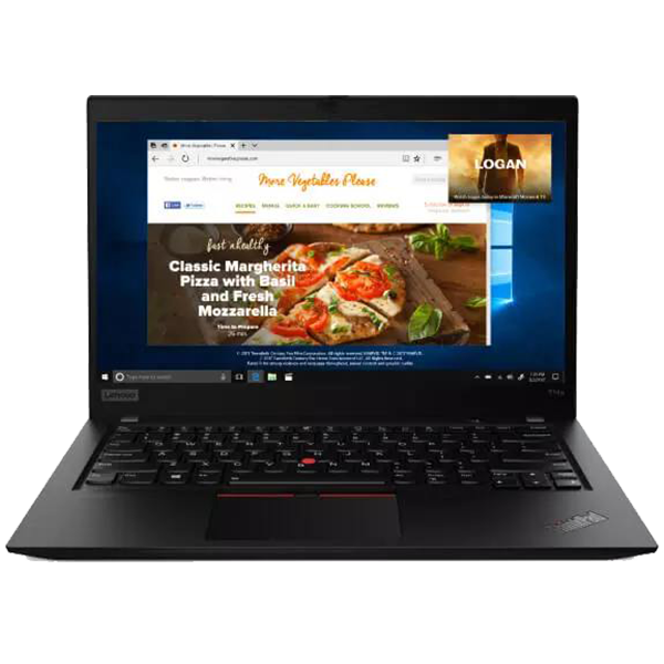 Lenovo Thinkpad T14s (Gen 1) - 256 GB, Black, 8 GB, Intel Core i7
