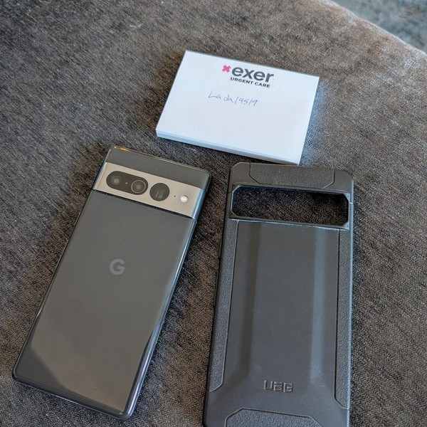 Google Pixel 7 Pro - Unlocked Non-US, 128 GB, Obsidian, 12 GB, GP4BC