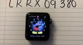 Good
													Apple Watch Series 3 42mm - Unlocked, Gray, A1861, Aluminum, photo 5 of 10