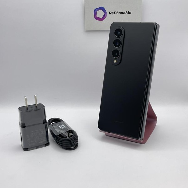 Samsung Galaxy Z Fold4 5G - Unlocked, 256 GB, Black, 12 GB, SM-F936U1