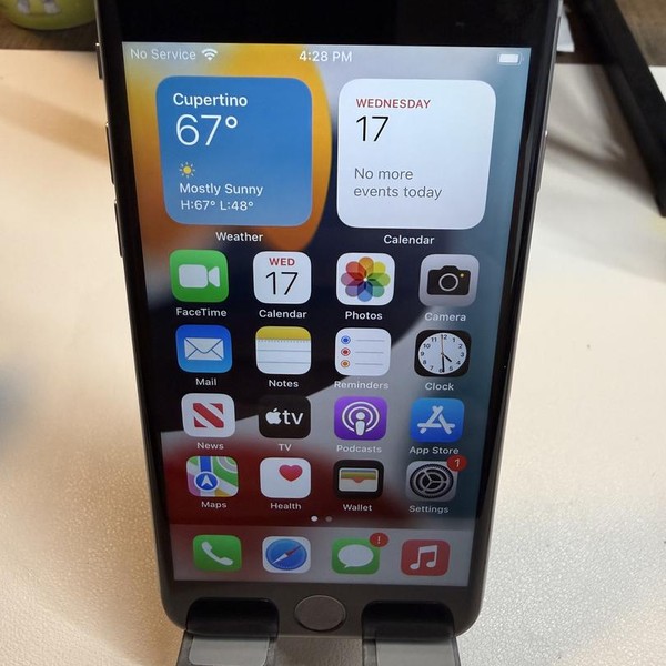 Apple iPhone 6S - Unlocked, 128 GB, Grey, A1688