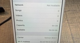 Good
													Apple iPhone 6 - AT&T, Silver, 64 GB, A1549, photo 3 of 8