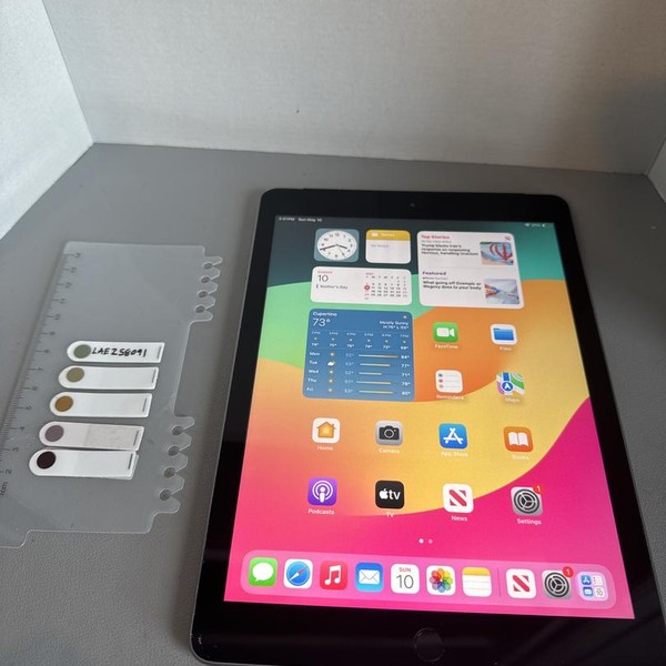 Apple iPad (6th Gen) - Unlocked, 32 GB, Gray, A1954