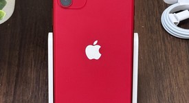 Good
													Apple iPhone 11 - Unlocked, Red, 128 GB, A2111, photo 1 of 9