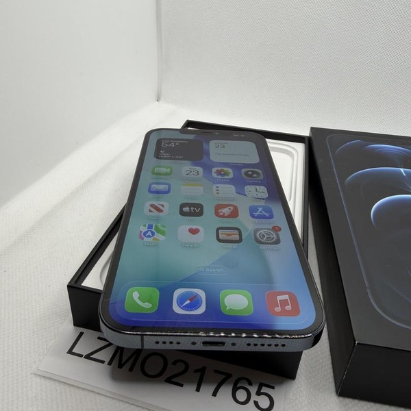 Apple iPhone 12 Pro Max - Unlocked, 128 GB, Pacific Blue, A2342