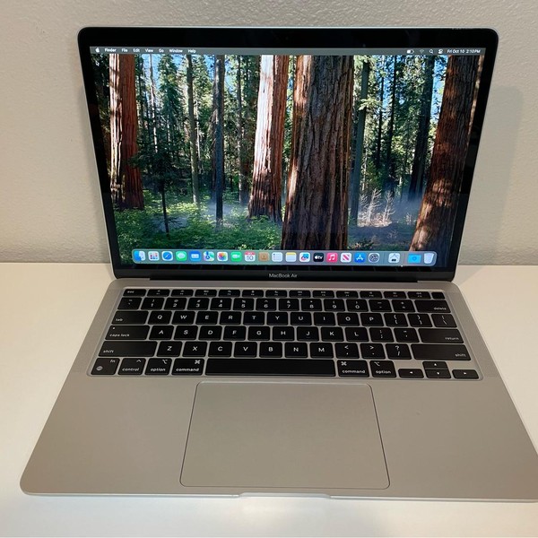MacBook Air 2020 - 13 inch - 256 GB, Silver, 8 GB, Apple M1