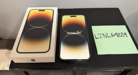 Good
													Apple iPhone 14 Pro Max - AT&T, Gold, 256 GB, A2651, photo 1 of 8