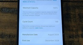 Fair
													Apple iPhone 16 - Unlocked, Black, 128 GB, A3081, photo 5 of 11