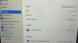 Mint
													MacBook Air 2022 - 13" - Apple M2, Gray, 1 TB, 24 GB, photo 5 of 13