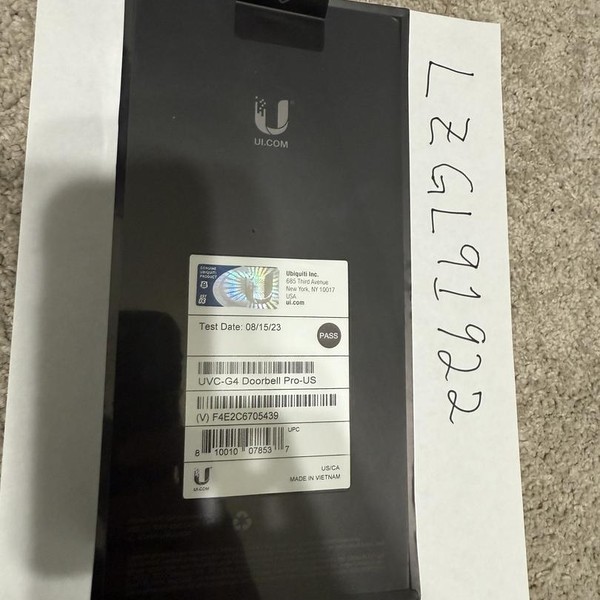 Ubiquiti UniFi G4 Doorbell Pro