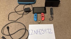 Good
													Nintendo Switch - Neon Blue, 32 GB, photo 1 of 11