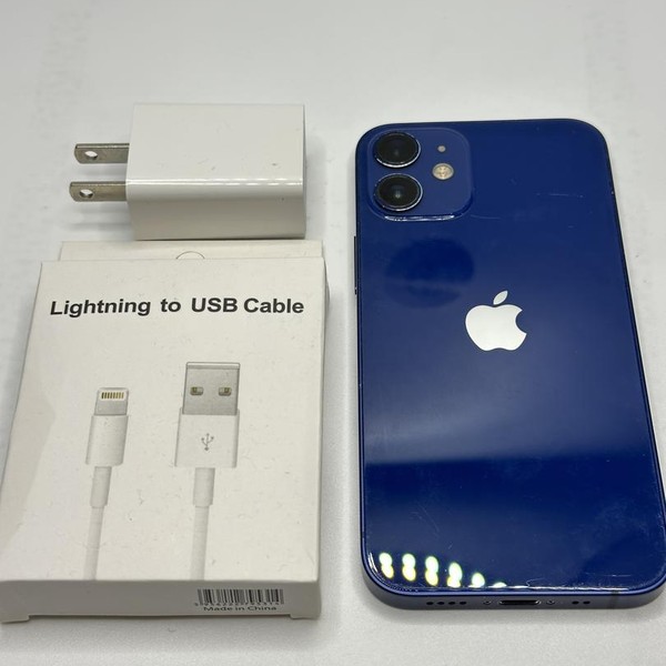Apple iPhone 12 Mini - Unlocked, 256 GB, Blue, A2176