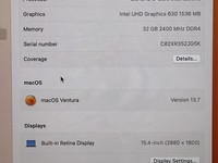 MacBook Pro 2018 (With Touch Bar) - 15"