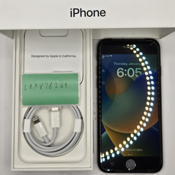 Apple iPhone SE 3rd Gen 2022 - Unlocked, Midnight, 64 GB, A2595