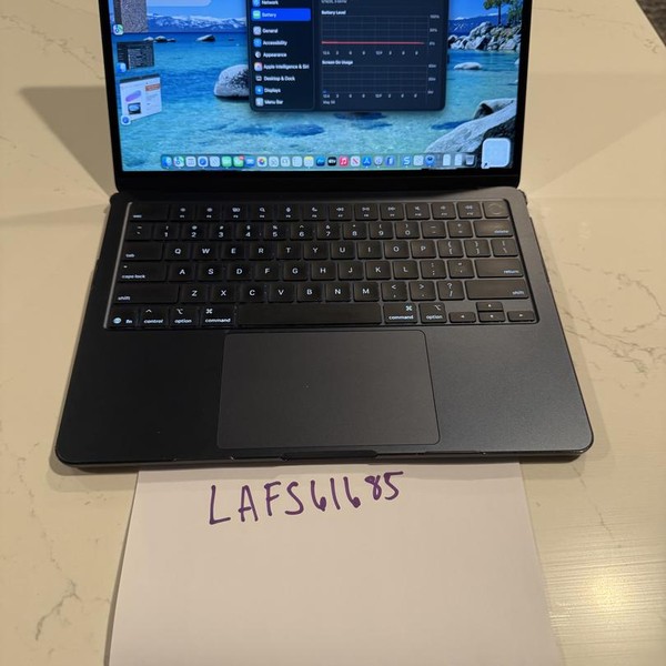 MacBook Air 2025 (M4) - 13 inch - 256 GB, Midnight, 16 GB, Apple M4